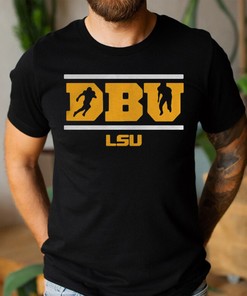 LSU Tigers Football DBU T-Shirt with Team Pride - LSU Shirts