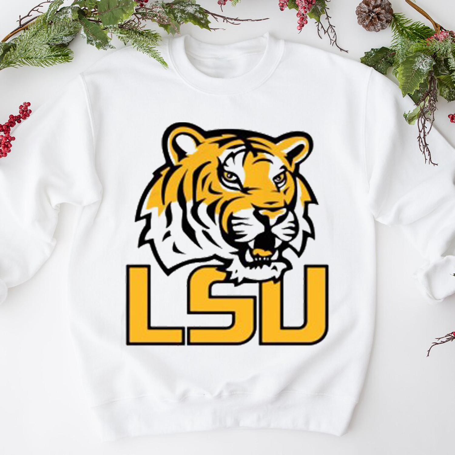 LSU Tigers Football Logo T-Shirt - LSU Shirts