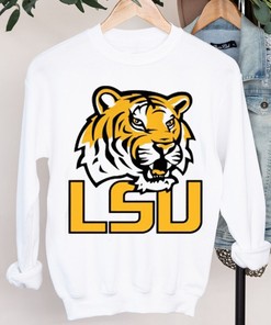 LSU Tigers Football Logo T-Shirt - LSU Shirts