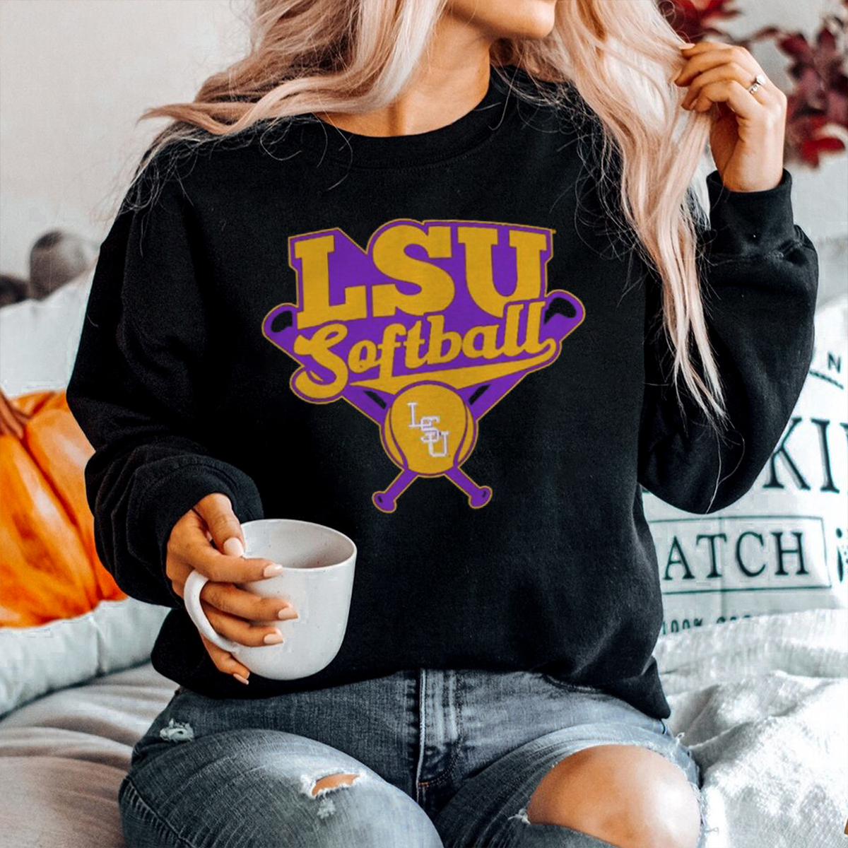 LSU Tigers Softball Shirt for Team Support - LSU Shirts