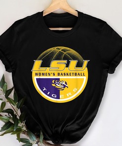 LSU Tigers Women's Basketball Dunk Logo T-Shirt - LSU Shirts