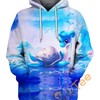 Lapras Pokemon 3D Hoodie With All Over Print Pattern