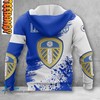 Leeds United Fc Custom All Over Print Hoodie In 3D