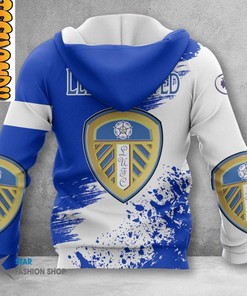 Leeds United Fc Custom All Over Print Hoodie In 3D