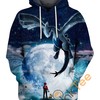 Legendary Lugia Pokemon All Over Print 3D Hoodie