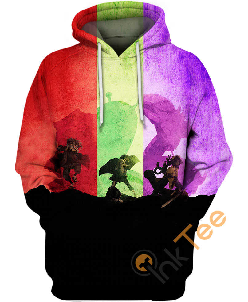 Legendary Sanin Naruto 3D Hoodie In All Over Print