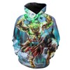 Legendary Super Saiyan Broly Dragon Ball Z Broly All Over Print 3D Hoodie
