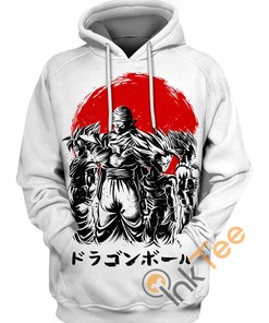 Legendary Warriors Dragon Ball Custom All Over Print 3D Hoodie