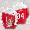Len Bias 34 Maryland Terrapins 3D Hoodie With Unique Graphics Print Design