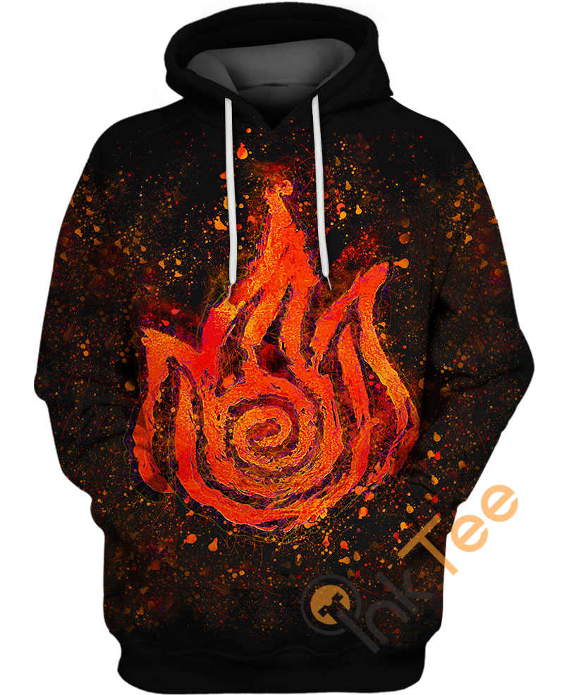 Let Fire Be Your Strength With Fire Punch Hoodie 3D
