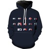 Level Up Your Style With Evolution Of The Game Controller Nintendo Playstation Xbox Hoodie 3D