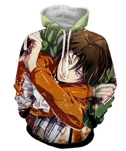Levi Ackerman From Attack On Titan Custom All Over Print 3D Hoodie, Custom All Over Print Hoodie