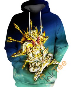 Libra Dohko Saint Seiya 3D Hoodie With All Over Print 