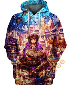 Library Stranger Hoodie - 3D All Over Print Custom