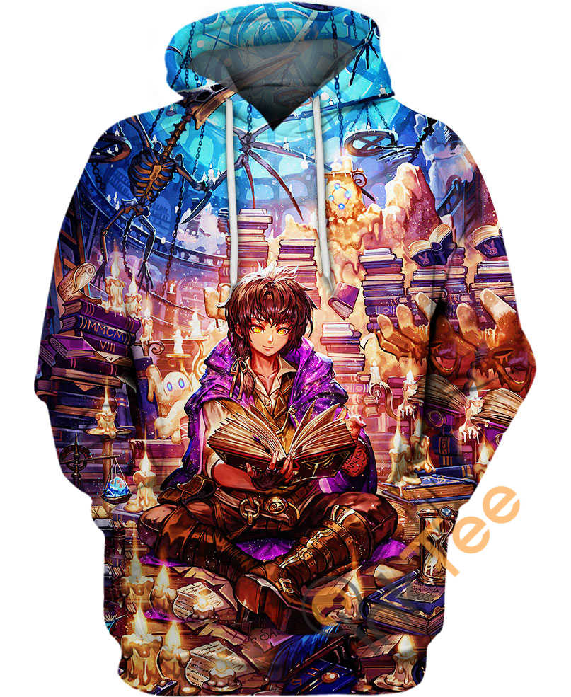 Library Stranger Hoodie - 3D All Over Print Custom