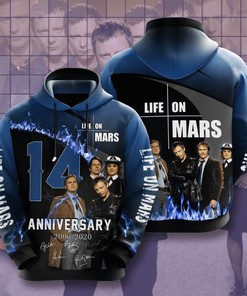 Life On Mars Custom 3D Hoodie With All Over Print