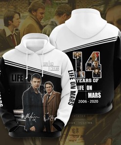 Life On Mars Custom Sport All Over Print 3D Hoodie For Men