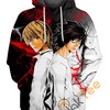 Light And L 3D Hoodie With All Over Print Design