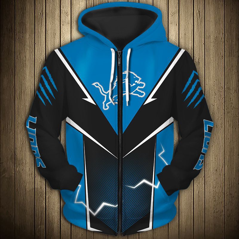 Lightning Detroit Lions Hoodie - Perfect For Fans