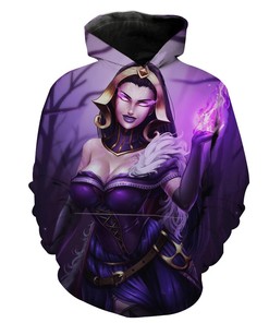 Liliana Magic Planeswalker Artwork 3D Hoodie In All Over Print