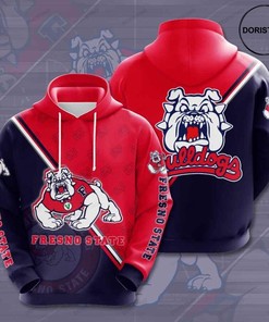 Limited Edition Fresno State Bulldogs 3D Hoodie - Unique Gift For Fans