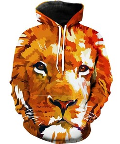Lion Epic Animal Printed All Over Print 3D Hoodie