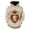 Lion Lannister Heartbeat Custom All Over Print 3D Hoodie - Game Of Thrones Fans' Look