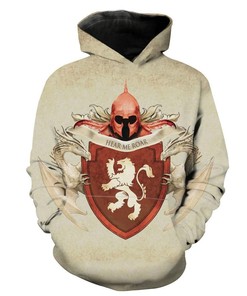 Lion Lannister Heartbeat Custom All Over Print 3D Hoodie - Game Of Thrones Fans' Look