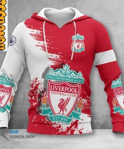 Liverpool Fc All Over Print 3D Hoodie For Men