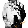 Lone Wolf At Peace Epic Animal All Over Print 3D Hoodie, 3D Hoodies With Zippers