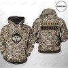 Look Awesome With Uconn Huskies Ncaa Camo Veteran Awesome 3D Hoodie 