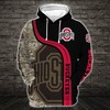 Look Sharp With Ohio State Buckeyes 3D Hoodie Style 07 