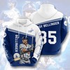 Los Angeles Dodgers Baseball Mlb Usa All Over Print Hoodie 3D - Unique Design