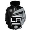 Los Angeles Kings 3D Hoodie Zip-Up With Nfl All Over Print Design