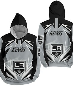 Los Angeles Kings Lighting 3D Full Over Print Hoodie Zip Hoodie Sweater Tshirt 3 - Cool 3D Printed Hoodies For Men