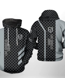 Los Angeles Kings Nhl 3D All Over Print Zip-Up Hoodie For Nfl Fans