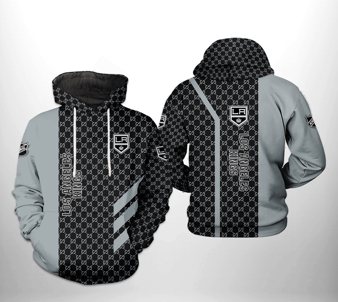 Los Angeles Kings Nhl 3D All Over Print Zip-Up Hoodie For Nfl Fans