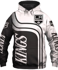 Los Angeles Kings Zip Hoodie Pullover Gift For Fans 