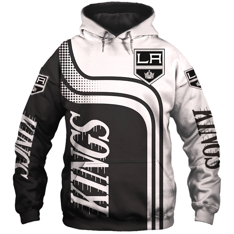 Los Angeles Kings Zip Hoodie Pullover Gift For Fans