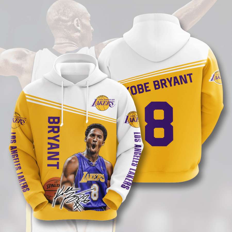 Los Angeles Lakers Custom Sport All Over Print Hoodie 3D 5 - 3D Hoodies For Men Graphic
