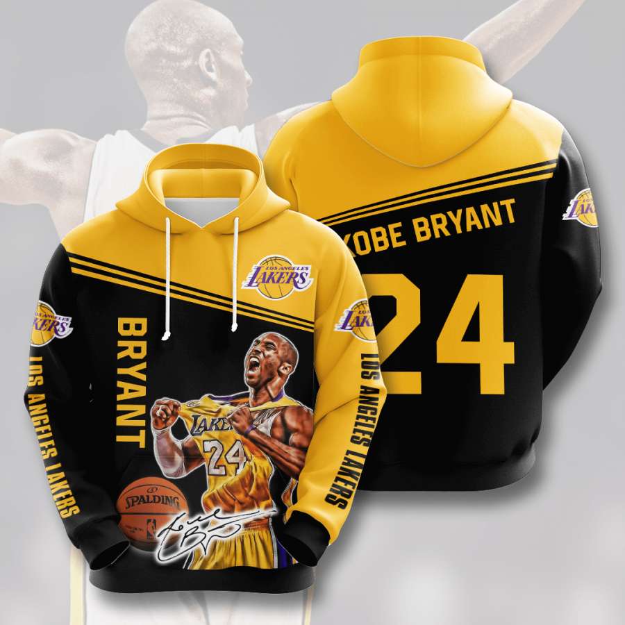 Los Angeles Lakers Custom Sport All Over Print Hoodie 3D 6 - Custom All Over Print Hoodie