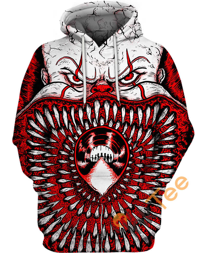 Lost In Pennywise Rave All Over Print 3D Hoodie In Custom Design