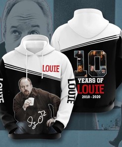 Louie Custom 3D Hoodie With All Over Print Design 