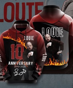 Louie Custom Sport All Over Print 3D Hoodie For Men