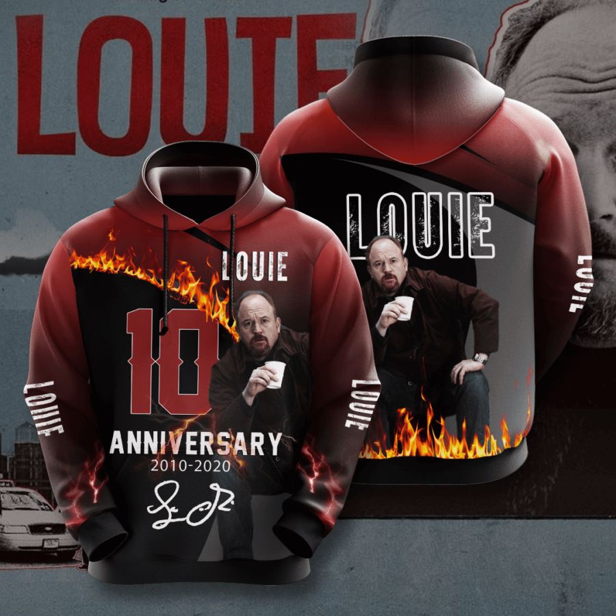 Louie Custom Sport All Over Print 3D Hoodie For Men