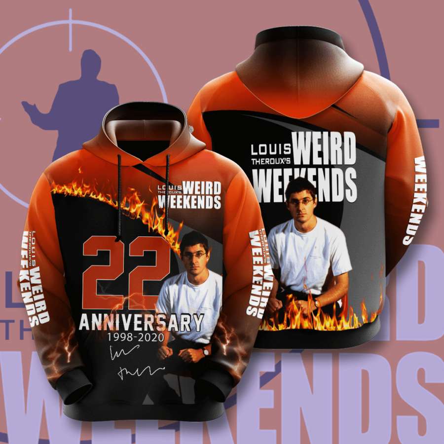 Louis Theroux'S Weird Weekends Custom 3D Hoodie With All Over Print Design