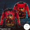 Louisville Cardinals Jack Skellington Halloween 3D All Over Print Zip Hoodie Gifts For Ncaa Fans