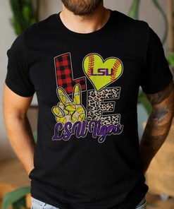 Love LSU Tigers Softball Team Shirt for Fans - LSU Shirts