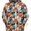 Lovely Creature Of Studio Ghibli 3D Hoodie With All Over Print Design