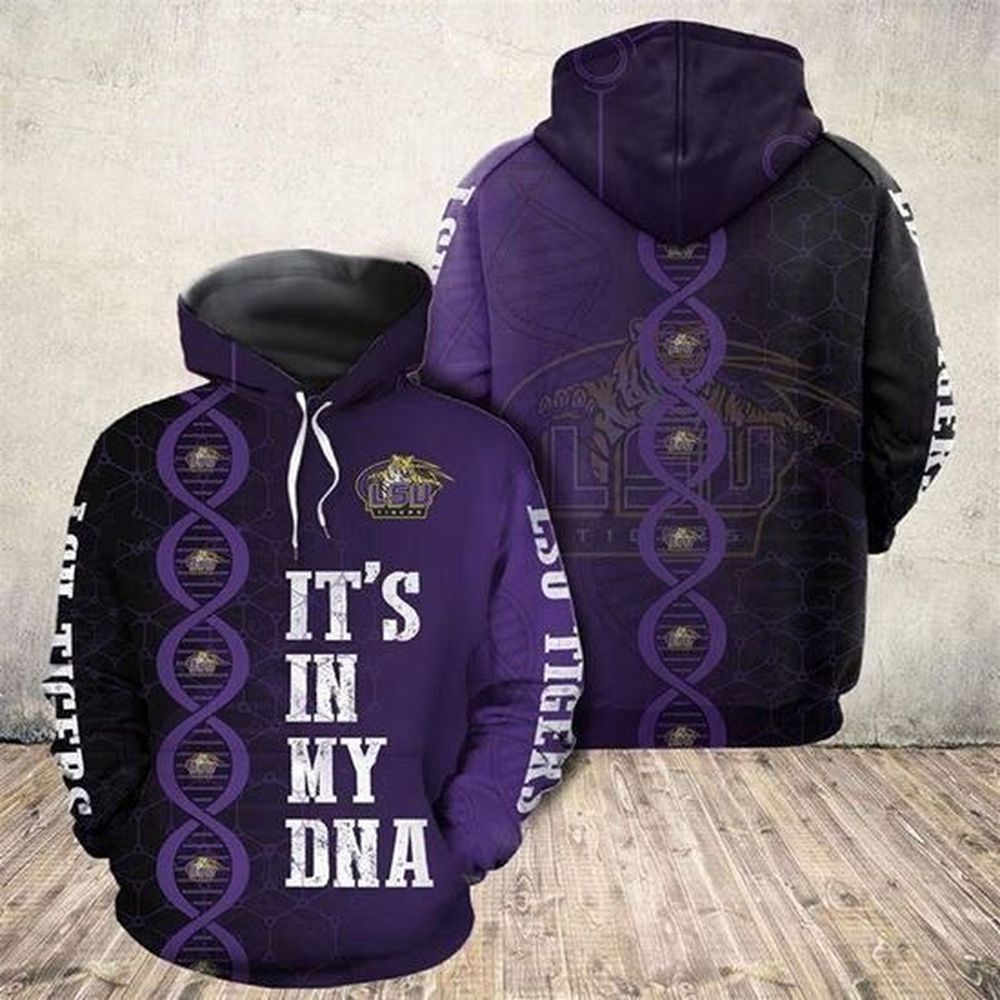 Lsu Tigers 3D All Over Print Zip Hoodie Gifts For Ncaa Fans - Custom 3D Hoodies For Men And Women